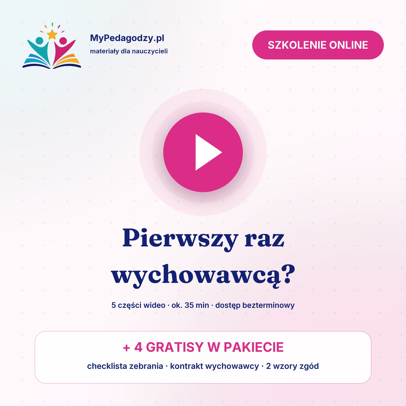 Pierwszy raz wychowawcą?
