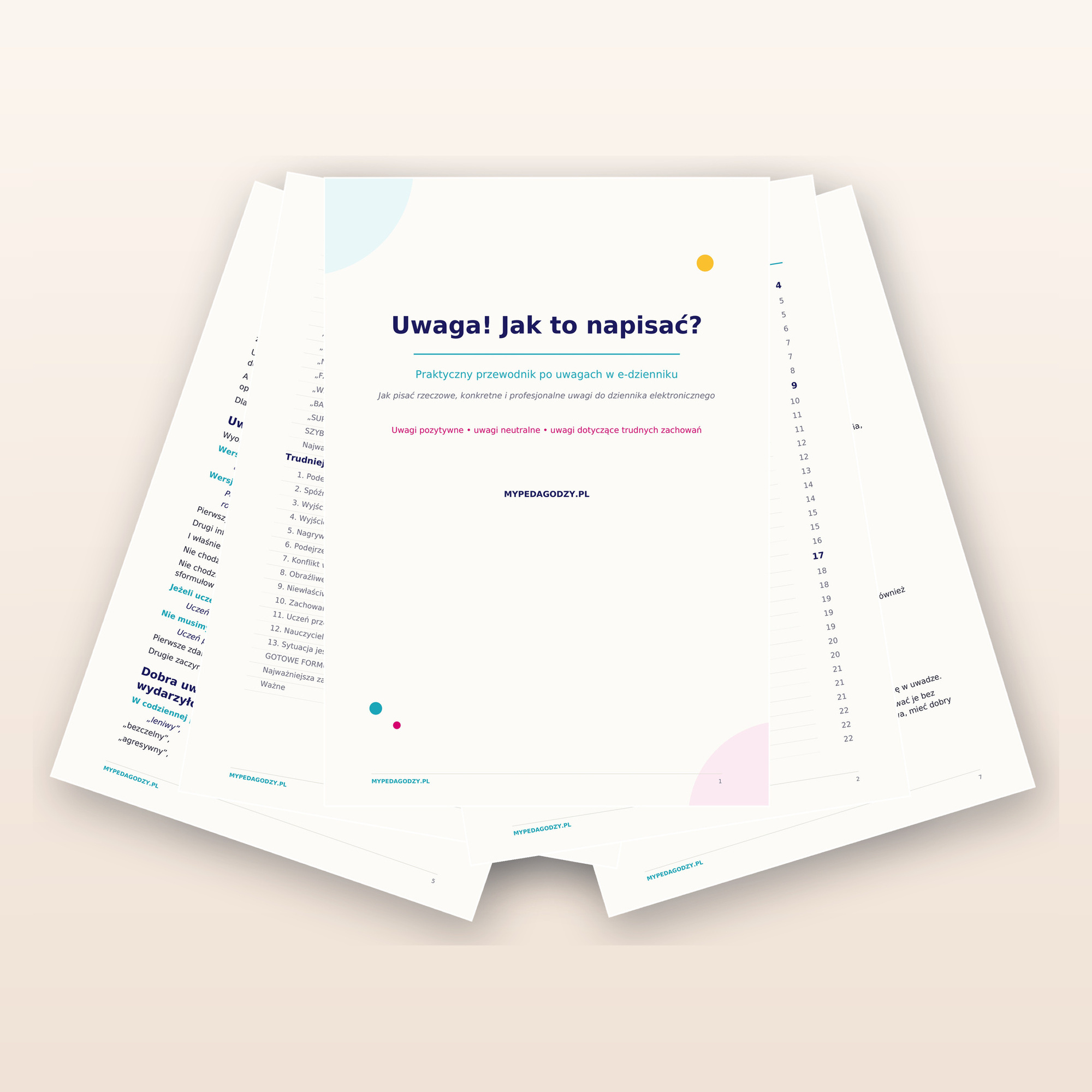Uwaga! Jak to napisać? - 
praktyczny przewodnik po uwagach w e-dzienniku